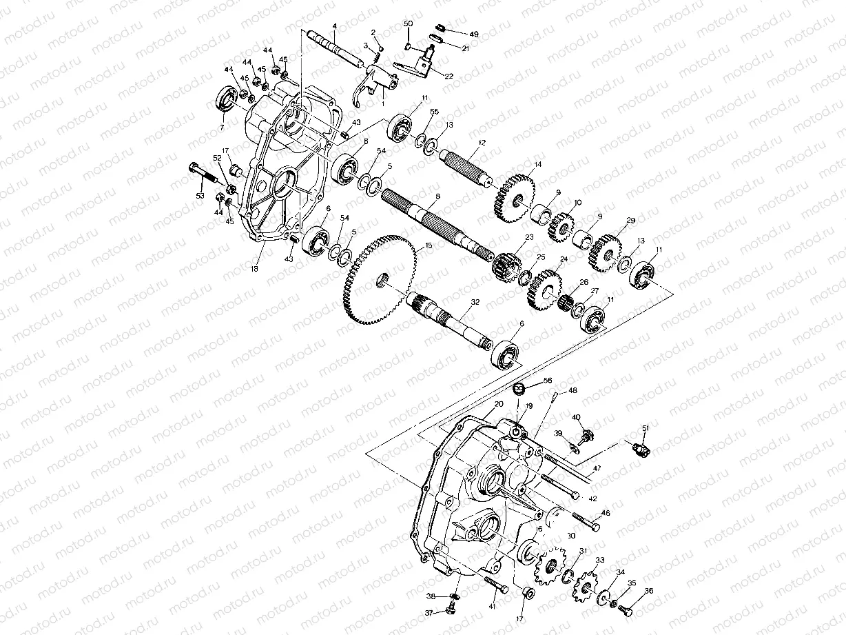 Gearcase Assembly (4914761476027A) | Gearcase Assembly (4914761476027A)