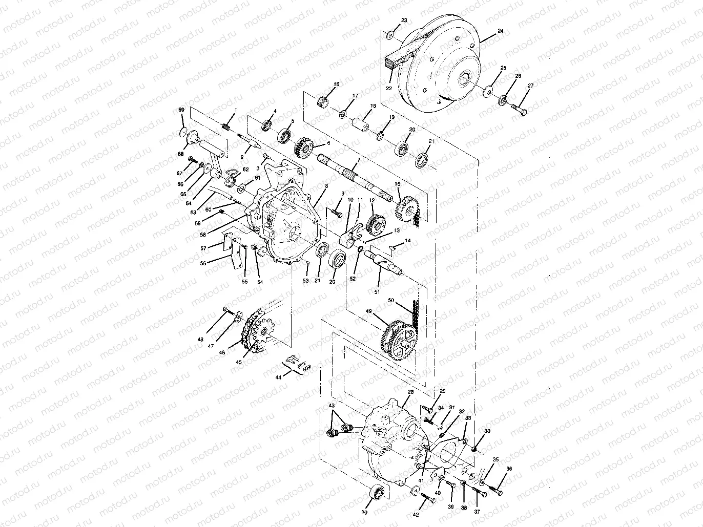Gearcase Assembly (4914891489025A) | Gearcase Assembly (4914891489025A)