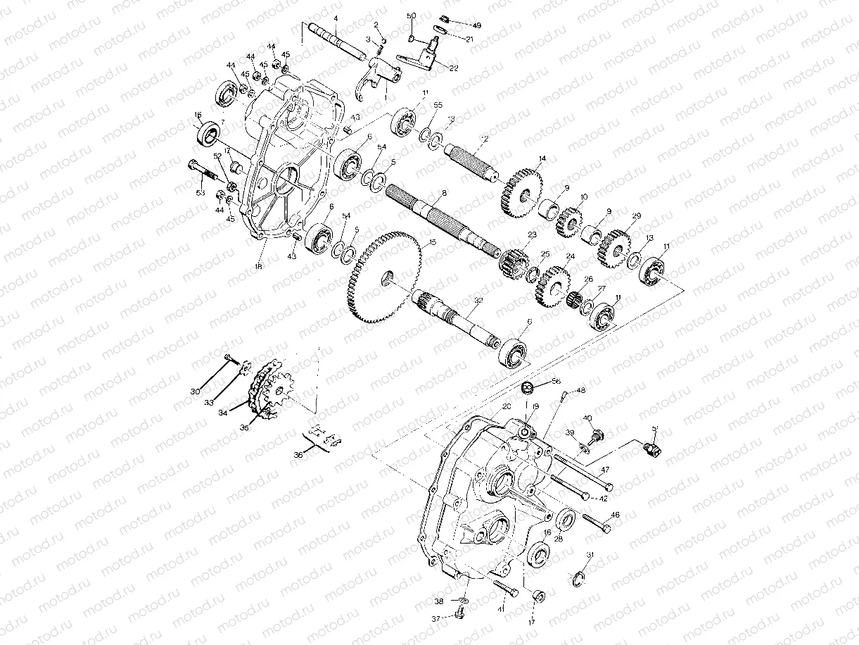 Gearcase Assembly (4915951595029A) | Gearcase Assembly (4915951595029A)