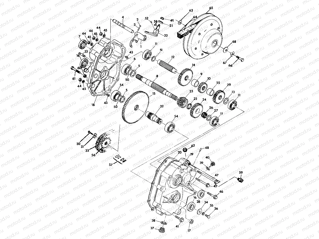 Gearcase Assembly (4917721772025A) | Gearcase Assembly (4917721772025A)