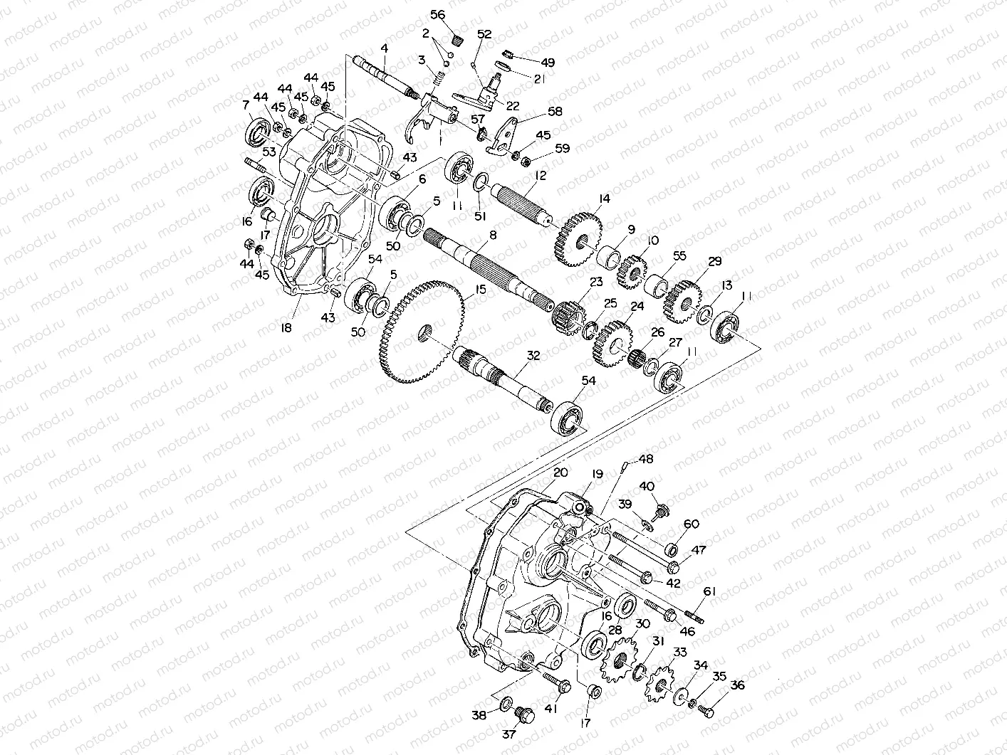 Gearcase Assembly (4918541854037A) | Gearcase Assembly (4918541854037A)