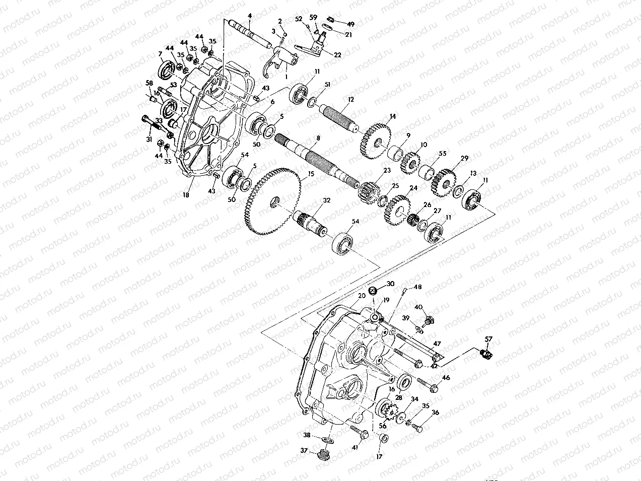 GEARCASE ASSEMBLY - W937527 (4924022402c003) | GEARCASE ASSEMBLY - W937527 (4924022402c003)