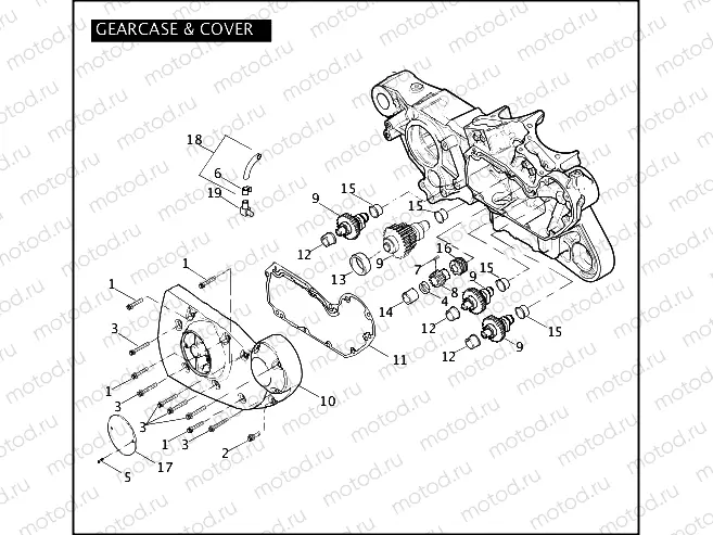 GEARCASE & COVER