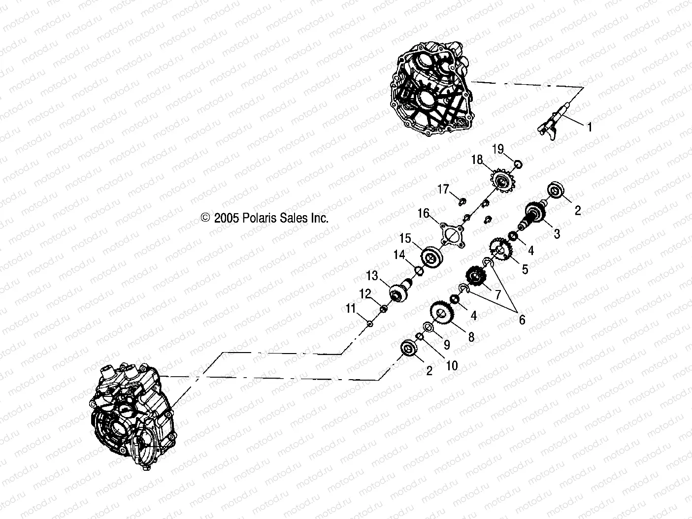 GEARCASE | GEARCASE, INTERNAL - A06BG50AA/FA (4999201549920154C10)