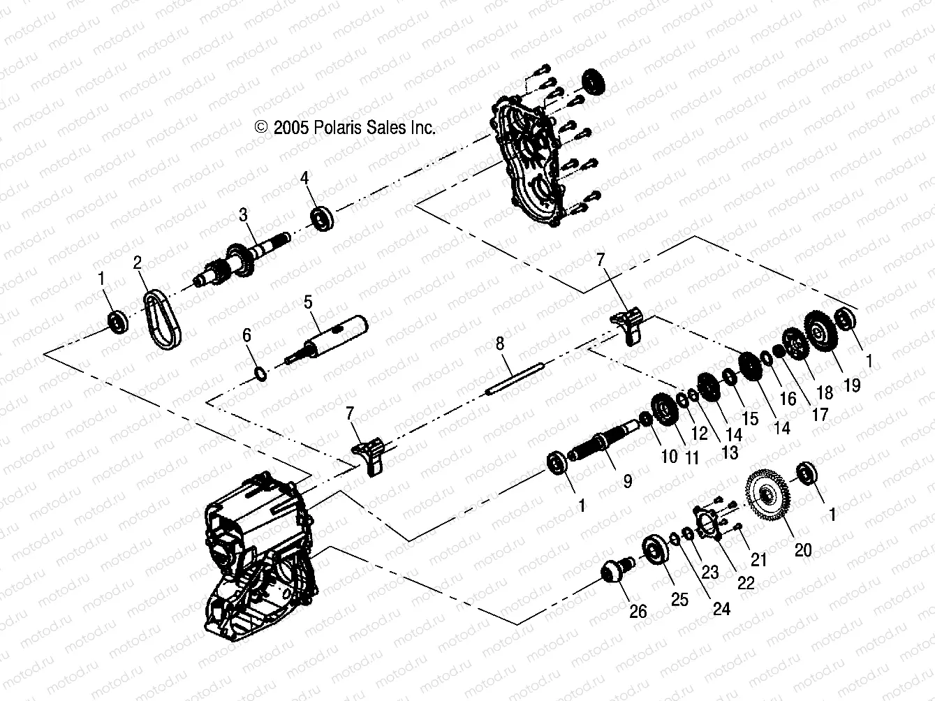 GEARCASE | GEARCASE, INTERNAL - R06RB63AA (4999202159920215C09)