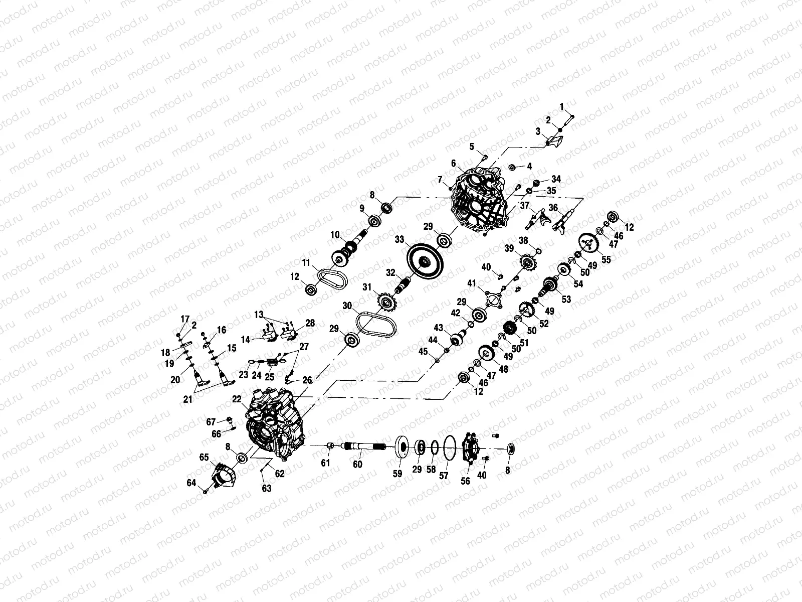 GEARCASE (If built after 4/01/01)- A01CG38CA (4963916391D07) | GEARCASE (If built after 4/01/01)- A01CG38CA (4963916391D07)