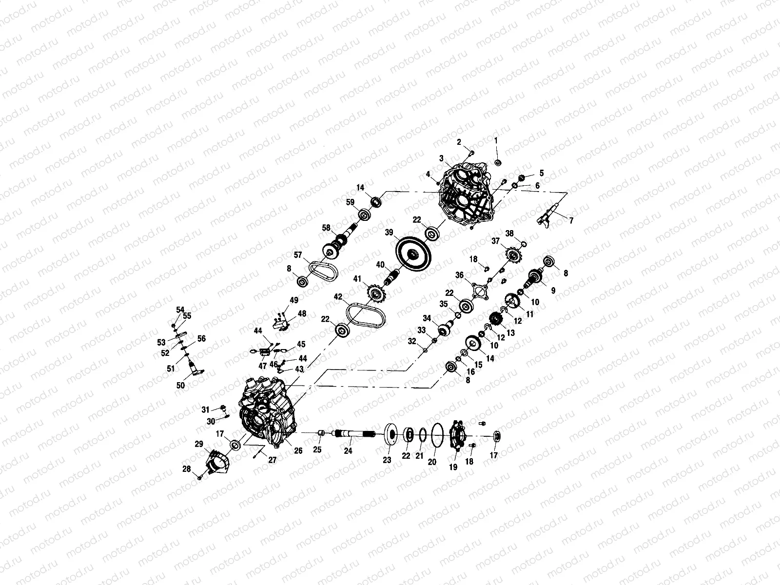 GEARCASE (If Built After 4/29/01)- A01BG50AA (4963766376e02) | GEARCASE (If Built After 4/29/01)- A01BG50AA (4963766376e02)