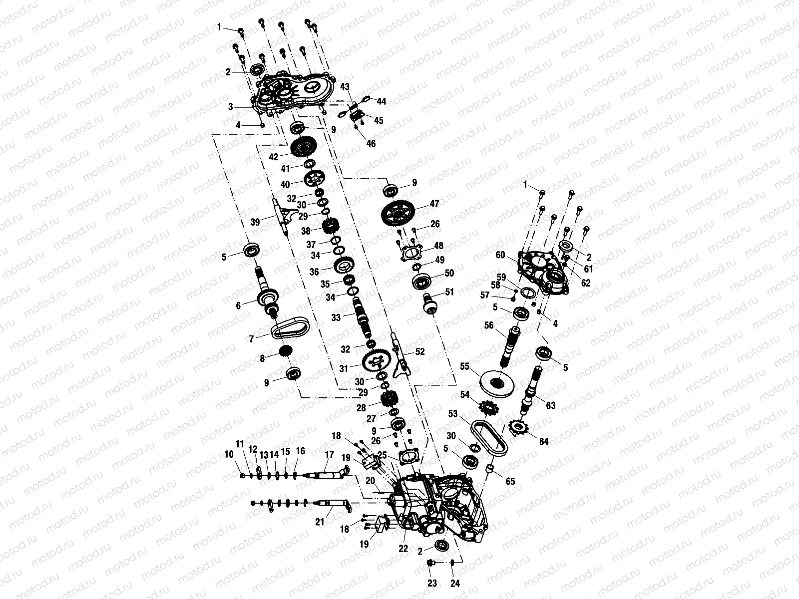 GEARCASE (Not all Internal Service Parts are Readily Available) - A00CD50FA (4954885488E06) | GEARCASE (Not all Internal Service Parts are Readily Available) - A00CD50FA (4954885488E06)