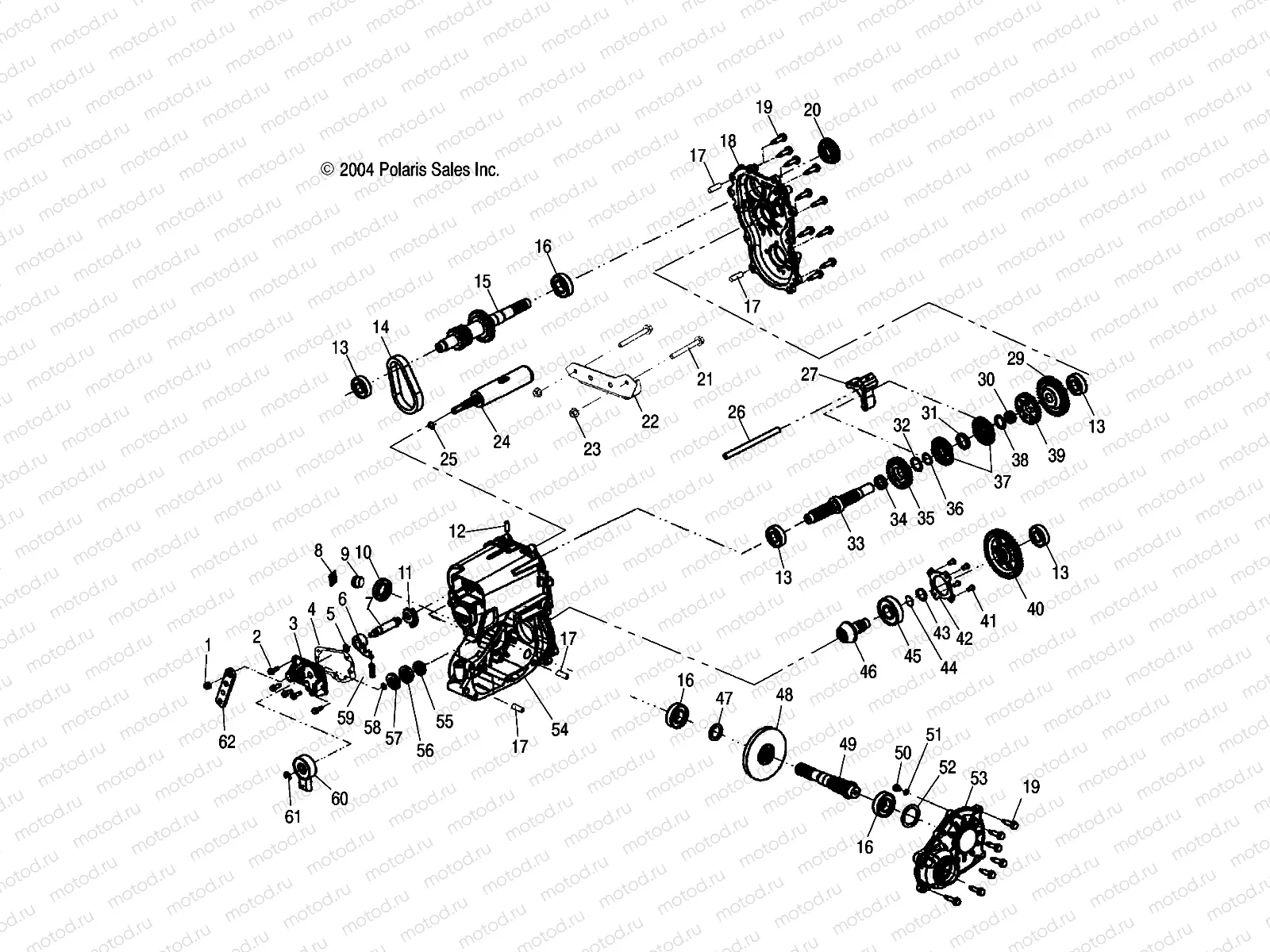 GEARCASE - R05RB63AA (4998179817C09) | GEARCASE - R05RB63AA (4998179817C09)