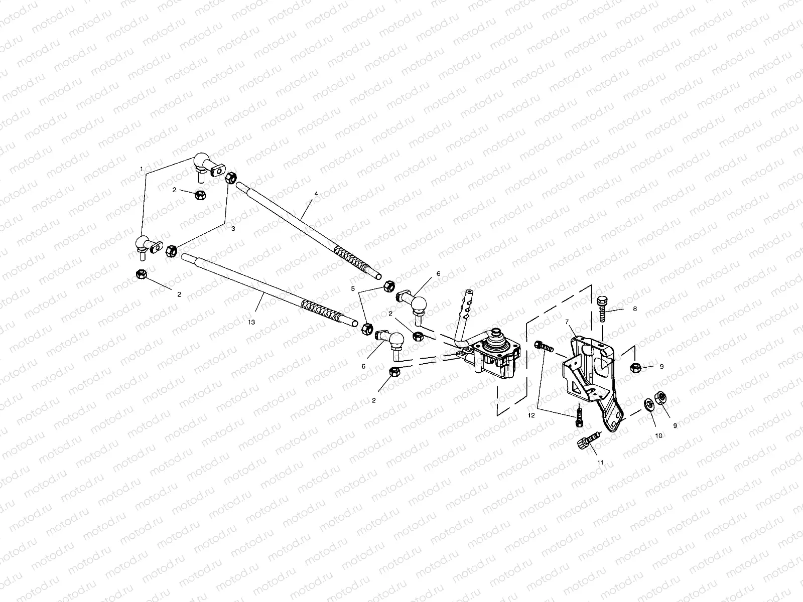 GEARCASE SELECTOR MOUNTING - A00CD32AA (4949404940C013) | GEARCASE SELECTOR MOUNTING - A00CD32AA (4949404940C013)