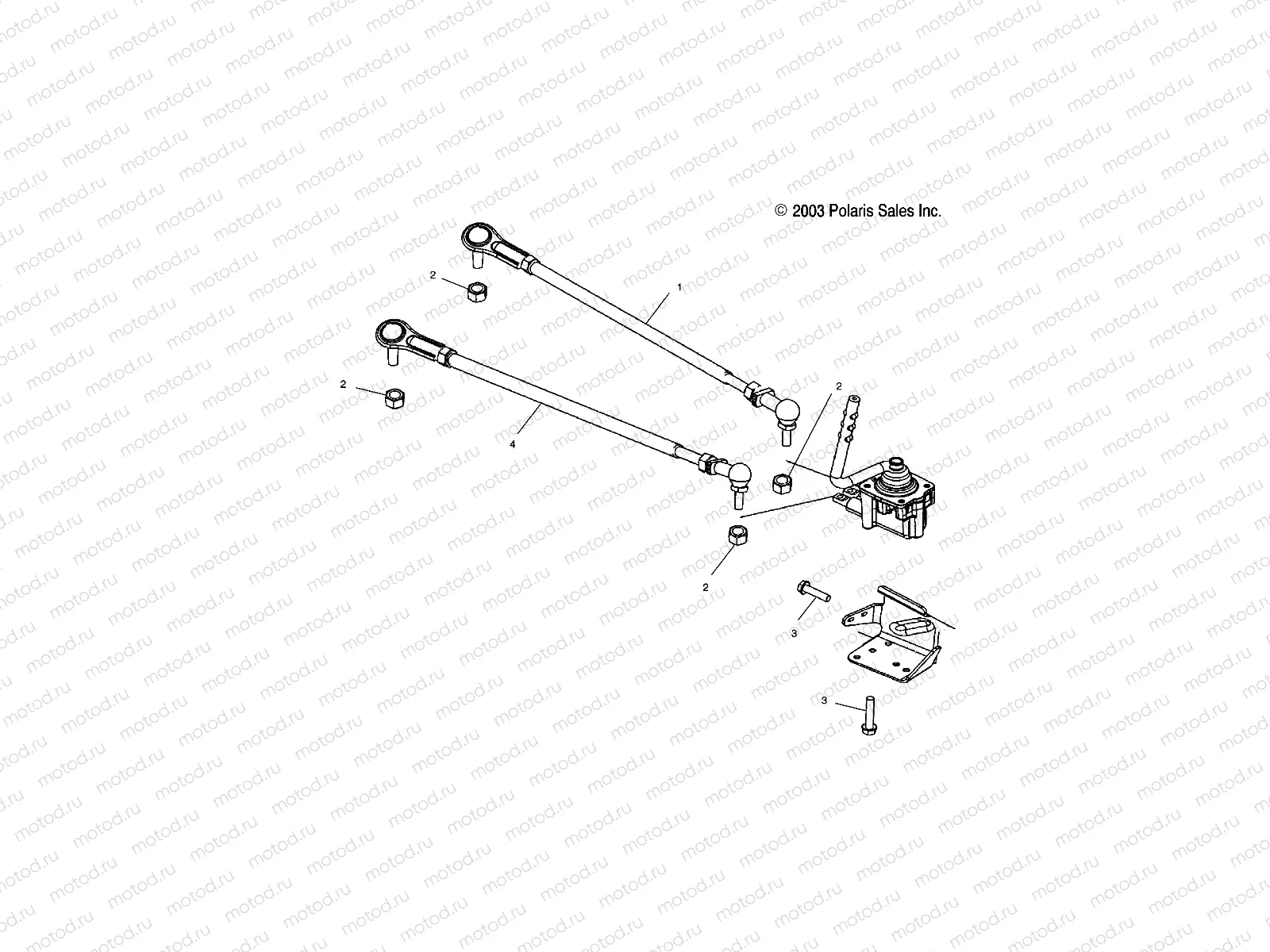 GEARCASE SELECTOR MOUNTING - A04CL50AA (4986288628C12) | GEARCASE SELECTOR MOUNTING - A04CL50AA (4986288628C12)