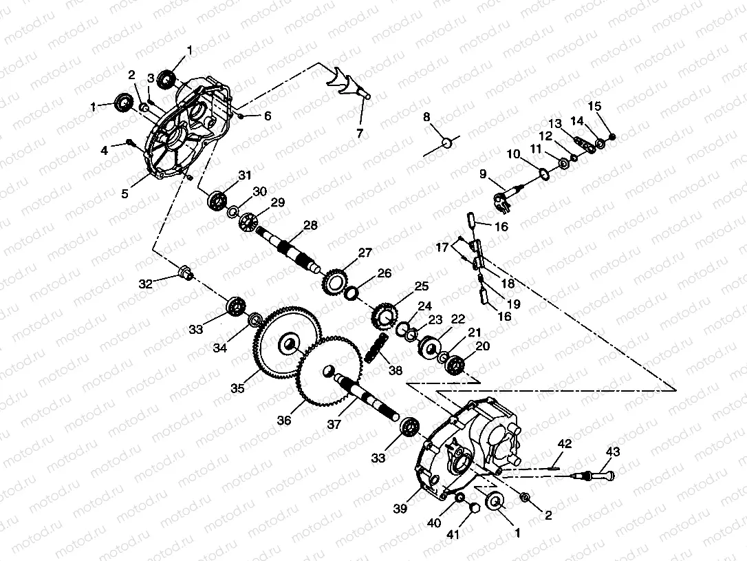 GEARCASE Trail Blazer W98BA25C (4945464546C005) | GEARCASE Trail Blazer W98BA25C (4945464546C005)