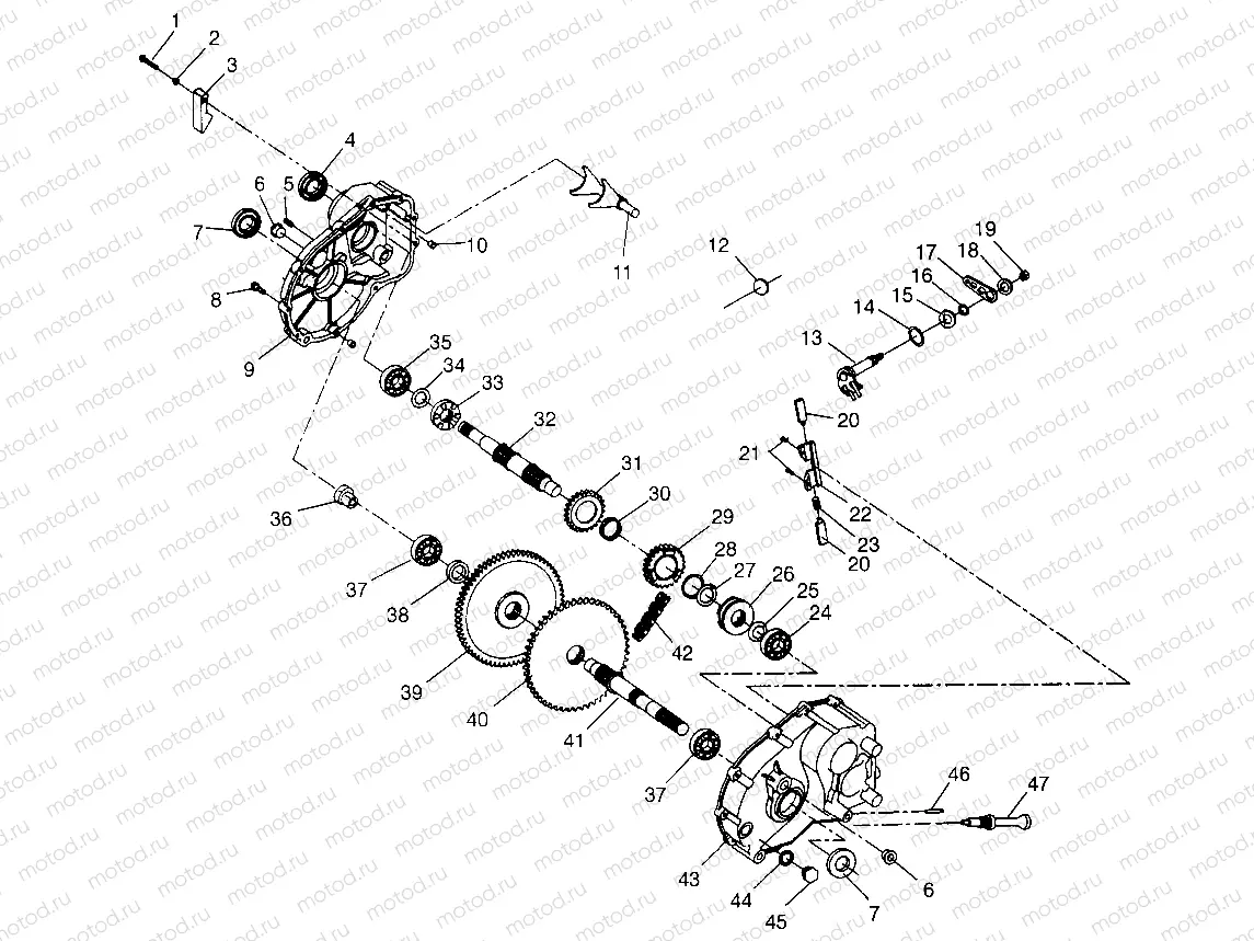 GEARCASE - W968540 (4935863586C009) | GEARCASE - W968540 (4935863586C009)