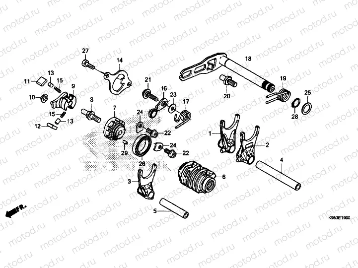 GEARSHIFT DRUM