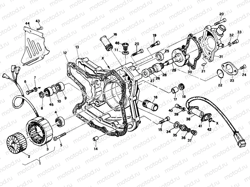 GENERATOR COVER » IGNITION SYSTEM