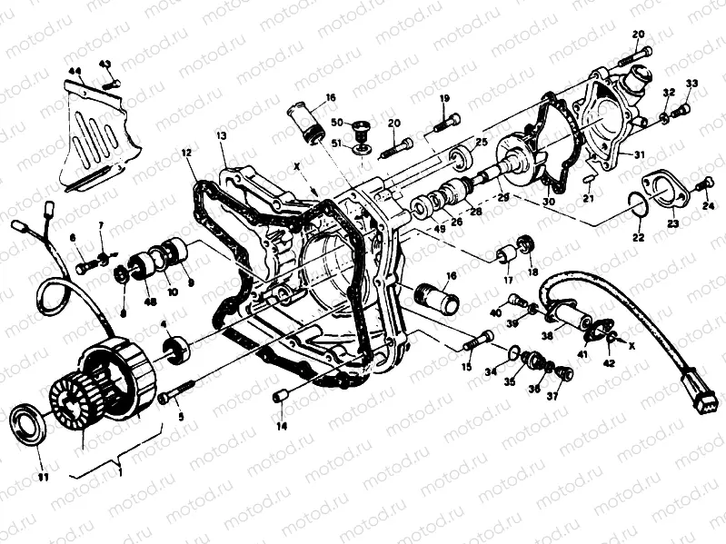 GENERATOR COVER » IGNITION SYSTEM