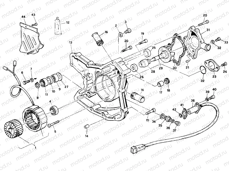 GENERATOR COVER » IGNITION SYSTEM
