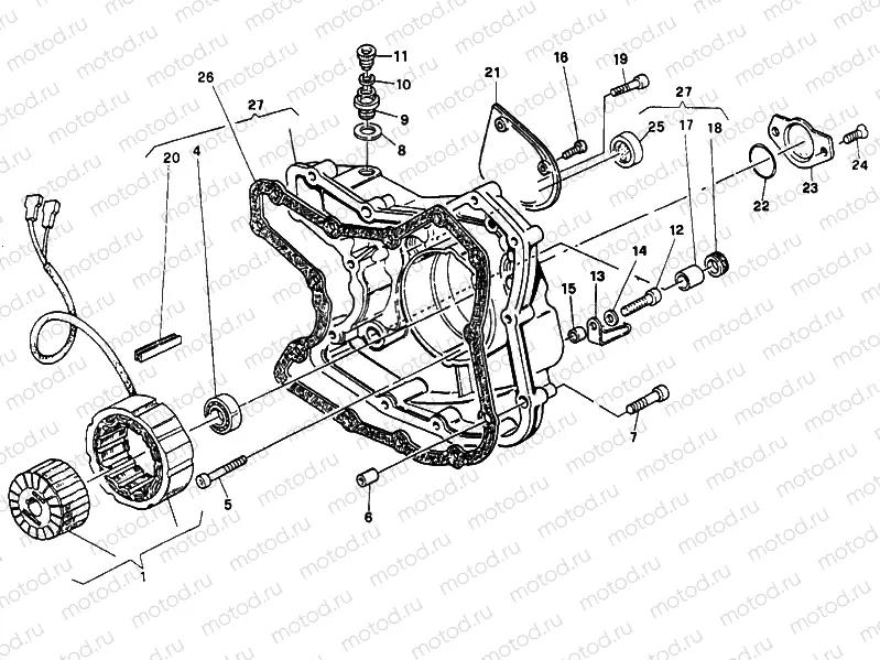 GENERATOR COVER » IGNITION SYSTEM