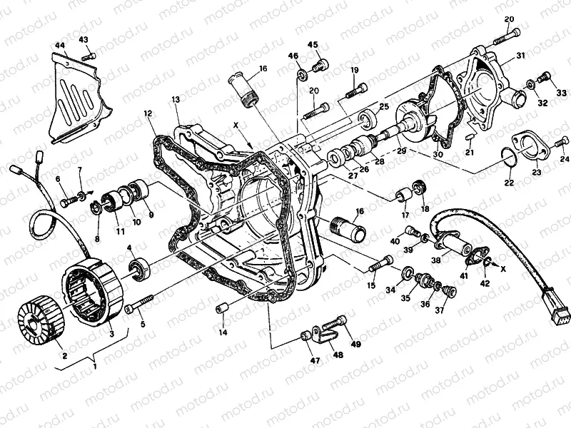 GENERATOR COVER » IGNITION SYSTEM