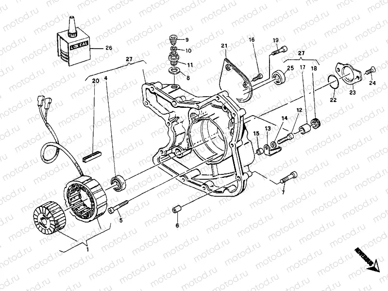 GENERATOR COVER » IGNITION SYSTEM