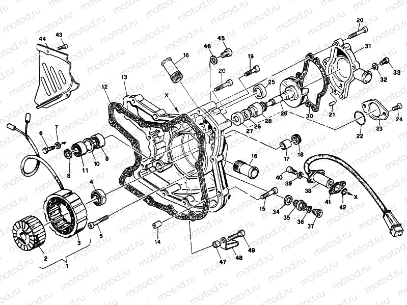 GENERATOR COVER » IGNITION SYSTEM