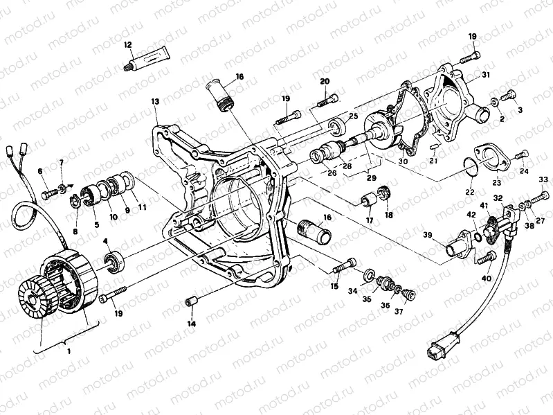 GENERATOR COVER » IGNITION SYSTEM