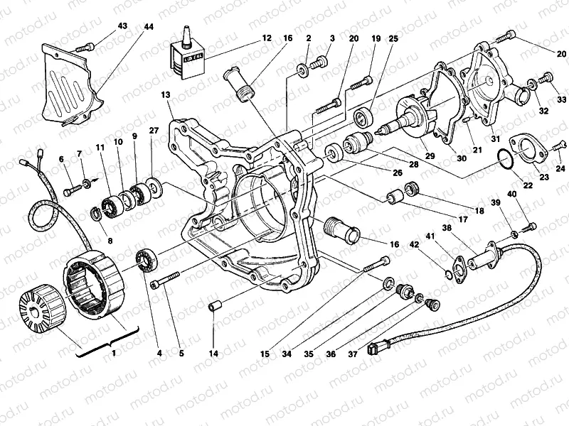 GENERATOR COVER » IGNITION SYSTEM