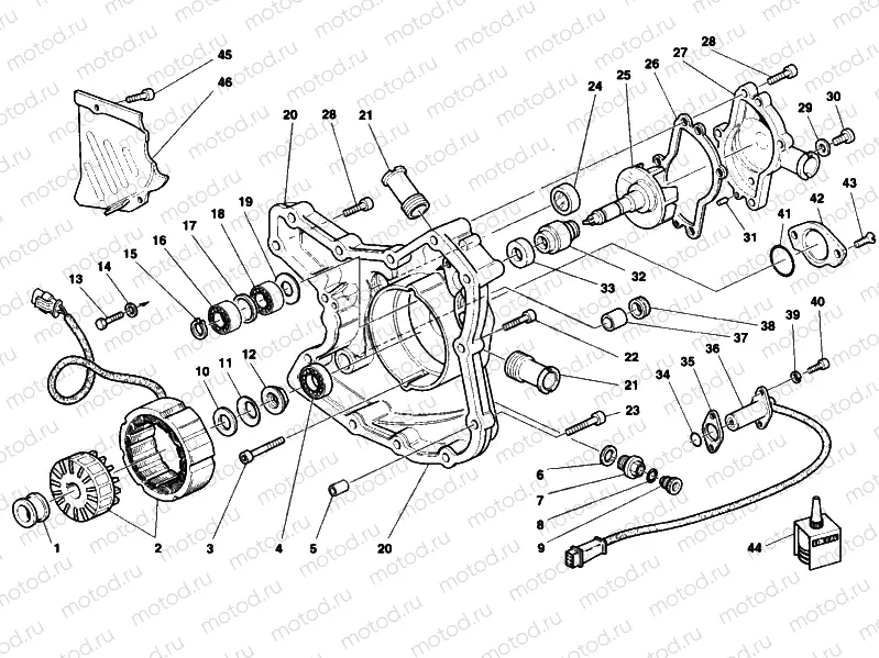 GENERATOR COVER » IGNITION SYSTEM