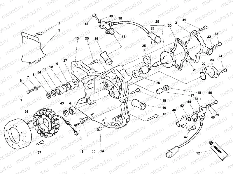 GENERATOR COVER » IGNITION SYSTEM