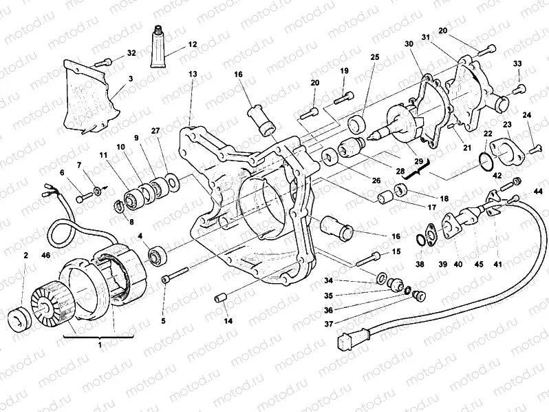 GENERATOR COVER » IGNITION SYSTEM