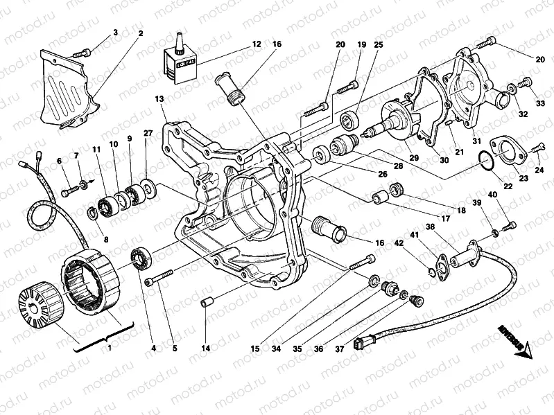 GENERATOR COVER » IGNITION SYSTEM