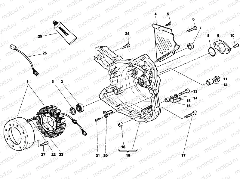 GENERATOR COVER » IGNITION SYSTEM