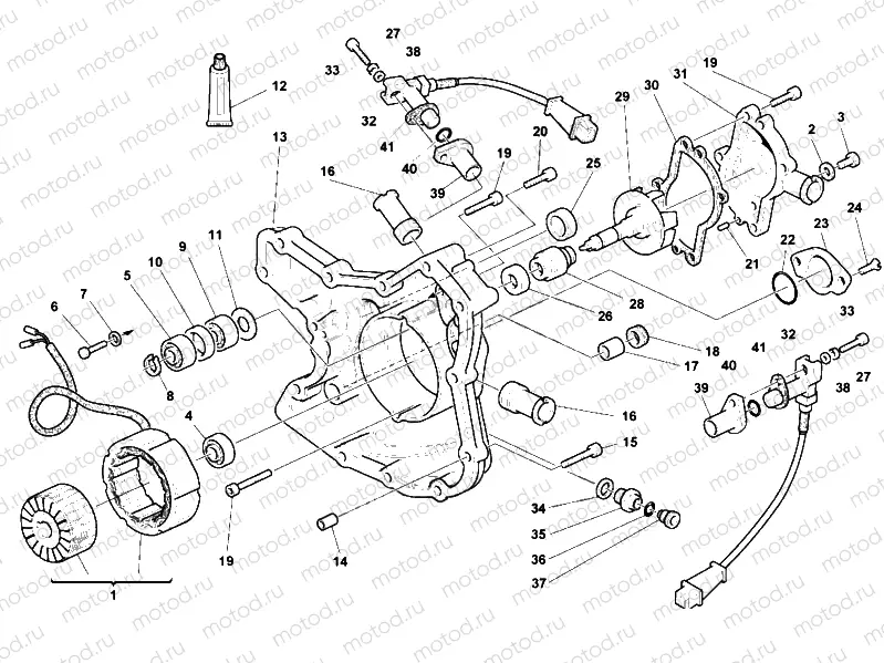 GENERATOR COVER » IGNITION SYSTEM
