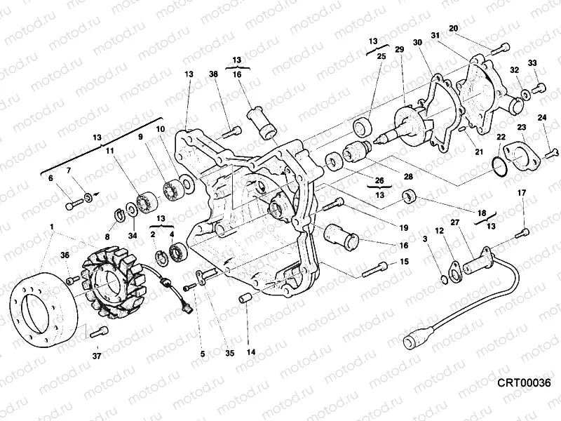 GENERATOR COVER » IGNITION SYSTEM