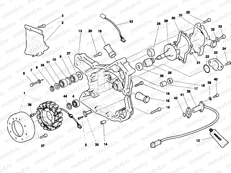 GENERATOR COVER » IGNITION SYSTEM
