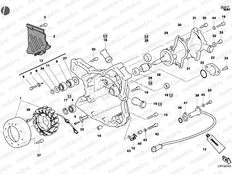 GENERATOR COVER » IGNITION SYSTEM