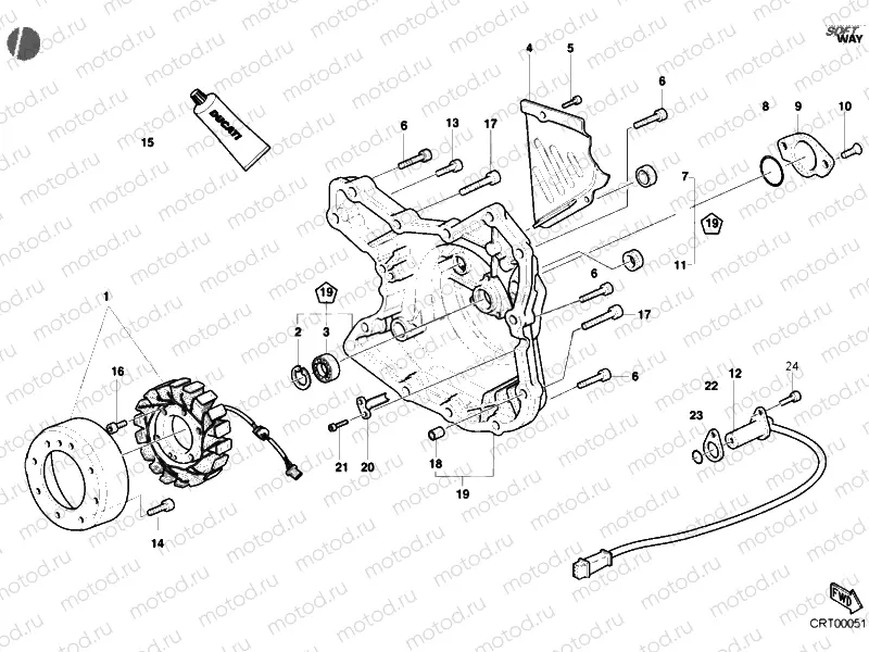 GENERATOR COVER » IGNITION SYSTEM