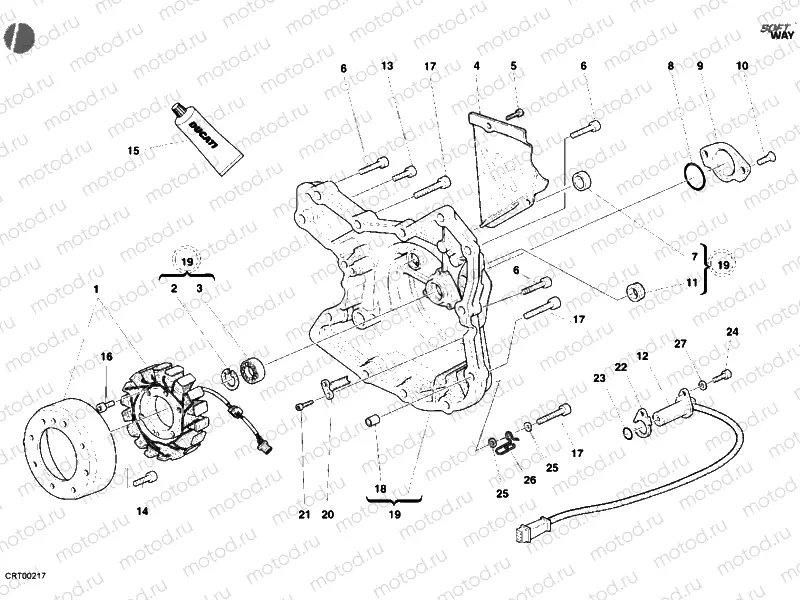 GENERATOR COVER » IGNITION SYSTEM