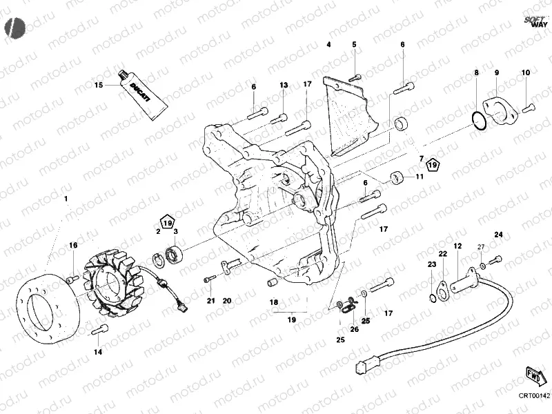 GENERATOR COVER » IGNITION SYSTEM
