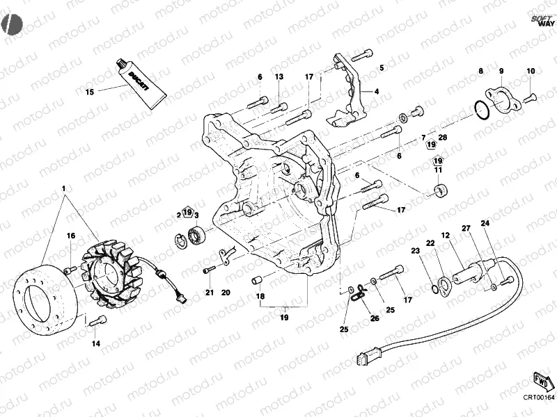 GENERATOR COVER » IGNITION SYSTEM