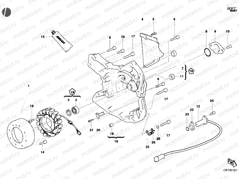 GENERATOR COVER » IGNITION SYSTEM