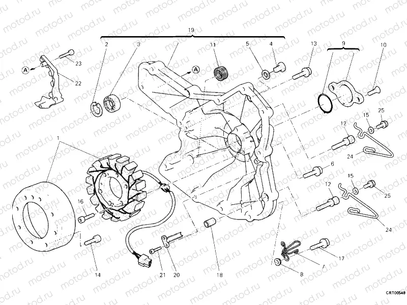 GENERATOR COVER » IGNITION SYSTEM