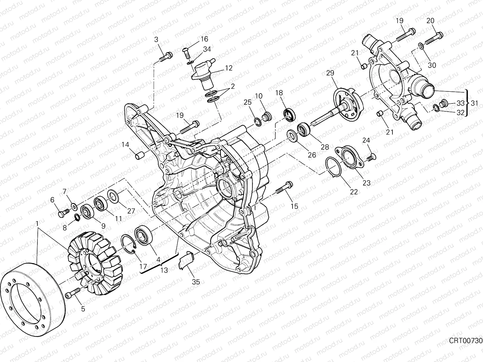 GENERATOR COVER [MOD:MS1200EP]