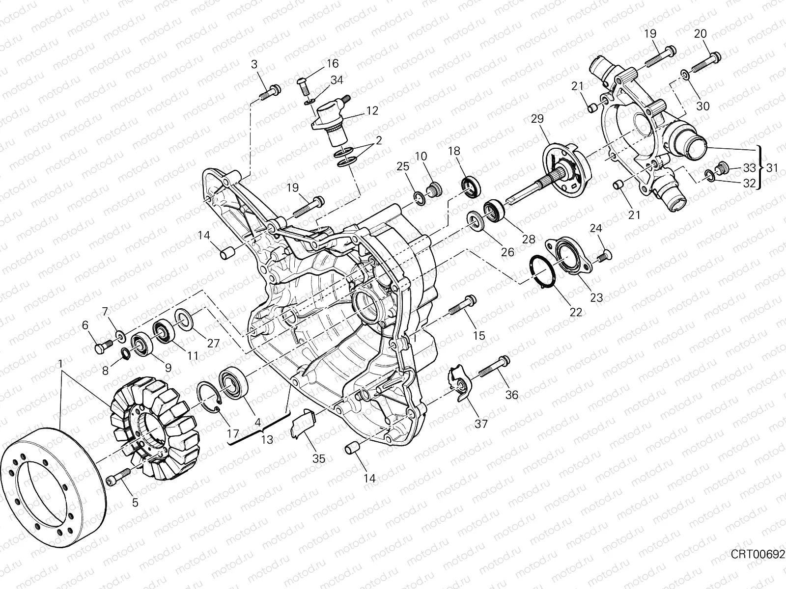 GENERATOR COVER [MOD:MS1200S;XST:AUS,EUR,FRA,JAP]