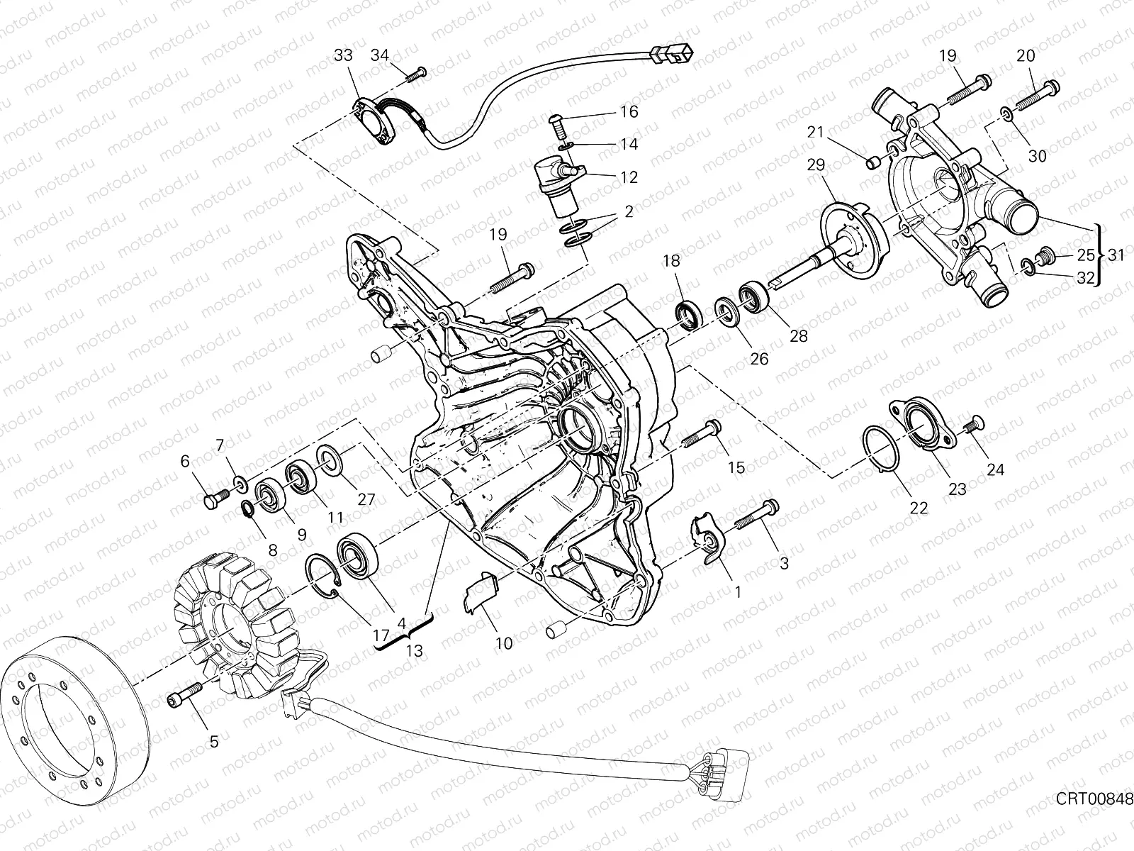 GENERATOR COVER [MOD:MS1260S;XST:AUS,BLG,EUR,JAP,ROK,TWN]
