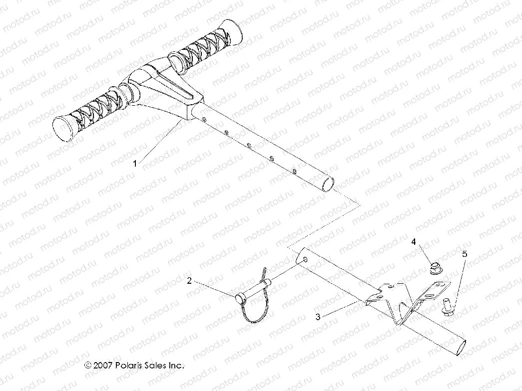 GRAB BAR | GRAB BAR, PASSENGER - R08VH76AD/AG (49RGRGRABBAR08VISTA)
