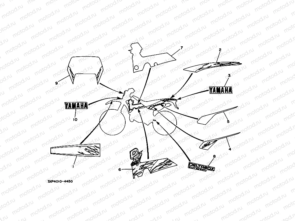 Graffiti. Emblem (3xP4)