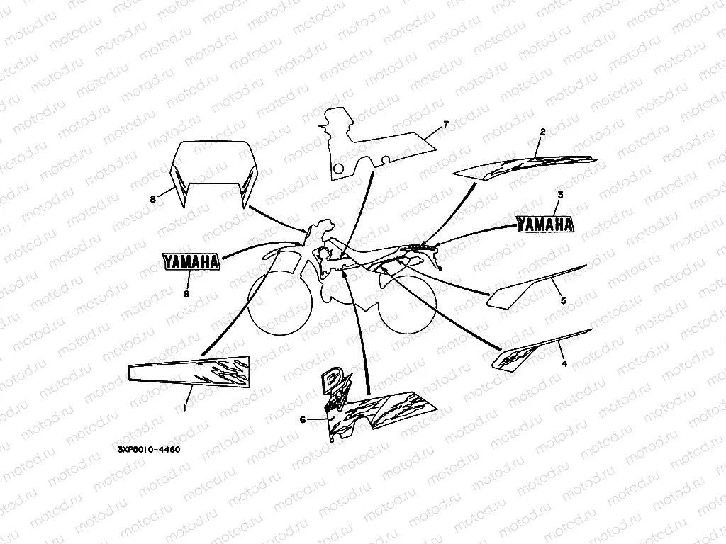 Graffiti. Emblem (3xP5)