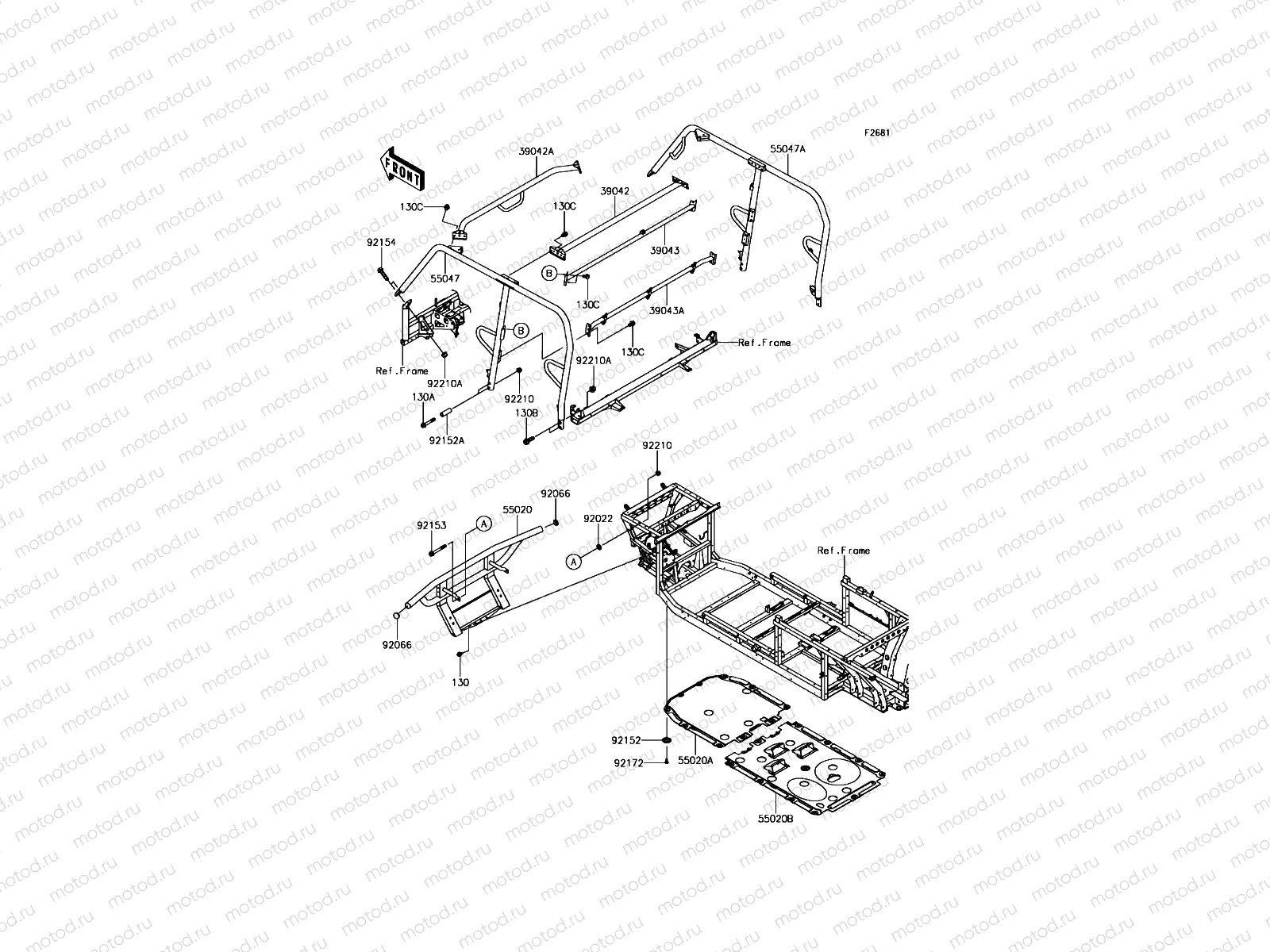 Guards/Cab Frame