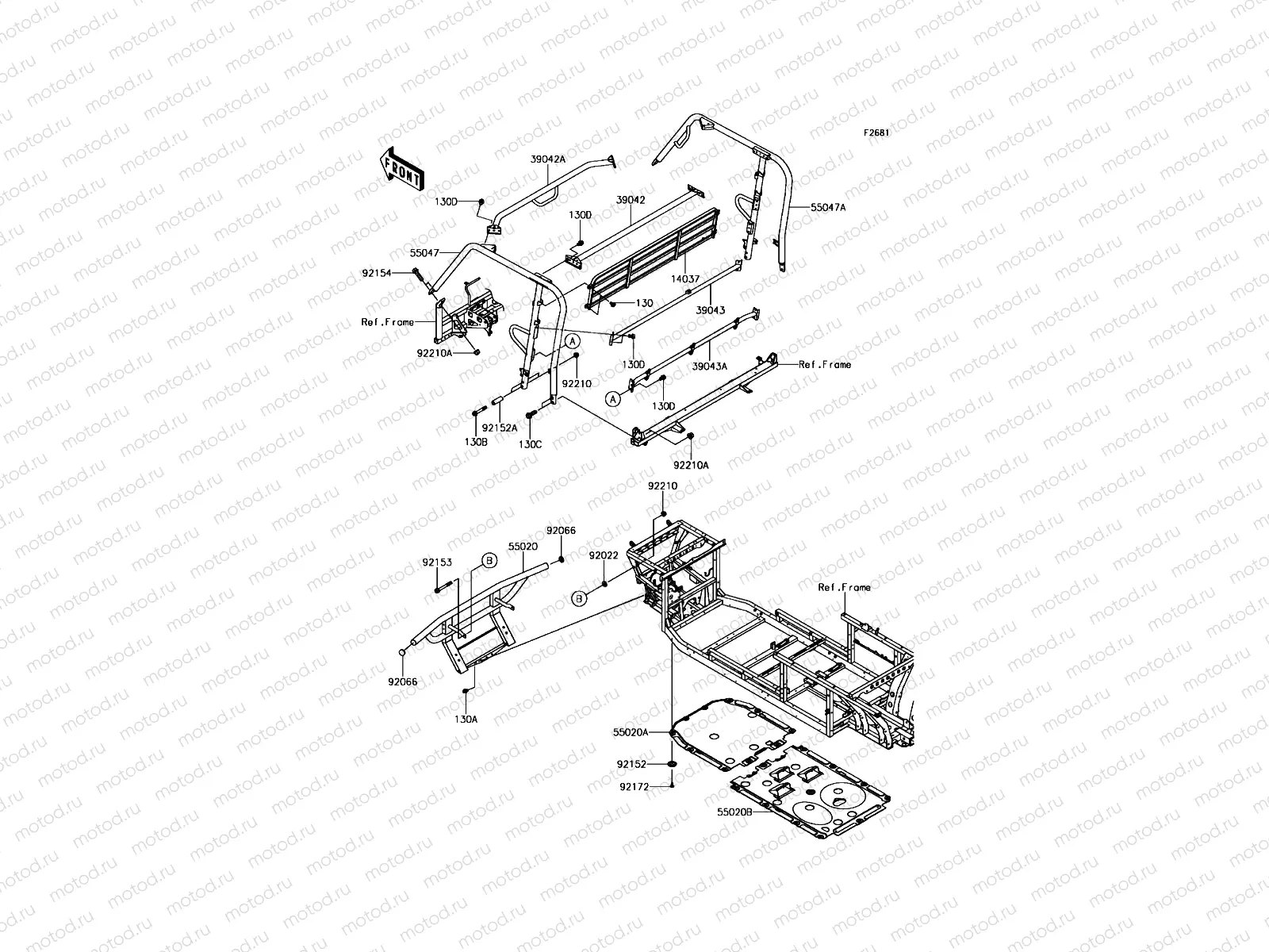 Guards/Cab Frame